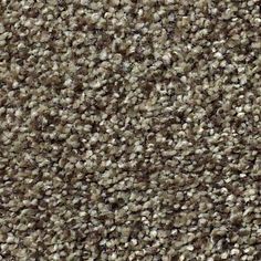 the texture of carpet is brown and white