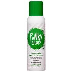 Give your hair a fun update with Punky Colour Temporary Hair Color Spray. The vibrant color can be added all over or used to create colorful streaks for a playful look. Perfect for costumes or just switching up your look, you'll love playing with this bright, vibrant spray-on hair color. Temporary Spray-On Colors are specially formulated to vividly color or highlight your hair, with a range of great colors to choose from. No need for the use of tints, bleaches, or peroxide. Will not damage hair. Hair Color Temporary, Chemically Damaged Hair, Temporary Hair Color Spray, Punky Color, Hair Color Spray, Damage Hair, Temporary Hair Color, Color Spray, Crazy Hair Days