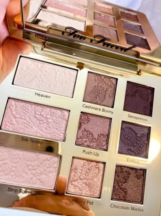 not mine Too Faced Natural Eyes Palette, Too Faced Blush, Aesthetic Shadow, Bombshell Makeup, Too Faced Eyeshadow, Too Faced Natural Eyes, Alternative Aesthetic, Natural Eyeshadow