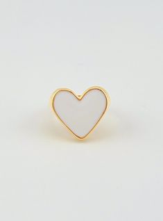 This adjustable ring eliminates size concerns, making it a versatile and worry-free accessory for any occasion. Great gift idea or for yourself! Trendy White Open Ring, Trendy Adjustable Heart-shaped Rings, Elegant Adjustable Heart Ring, Minimalist White Heart Ring For Gift, Minimalist White Heart Promise Ring, White Resizable Round Jewelry, Trendy White Wedding Ring, Adjustable Heart-shaped Metal Ring, Trendy Adjustable Stackable Rings As Gift