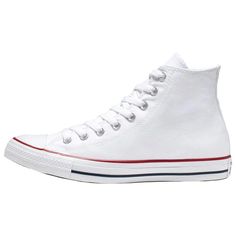 Stay on top of your style game and take your Instagram feed to new heights with these men’s Converse All Star High Top sneakers. Modeled after Chuck Taylor’s infamous shoes, these high tops provide the iconic canvas look with modern cushioned comfort for all-day wear. The durable rubber toe-cap and outsole allow you to kick it with friends anywhere in vintage-inspired style that gets noticed. Capture fresh fits and stay on trend with these timeless sneakers. Classic High-top Sneakers For Streetwear, Classic High-top Lace-up Sneakers For Streetwear, Classic Lace-up High-top Sneakers For Streetwear, Classic High-top Sneakers, Converse High-top Sneakers With White Sole, Classic High-top Canvas Shoes For Sports, Classic Canvas High-top Sneakers, Classic Converse High-top Sneakers With Rubber Toe Cap, Classic Converse High-top Sneakers With Gum Sole