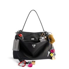 rodeo large handbag used effect with charms Balenciaga Store, Balenciaga Leather, Black Balenciaga, Leather Key Holder, Large Handbag, Technology Fashion, Balenciaga Bag, Woman Bags Handbags, Clutch Pouch