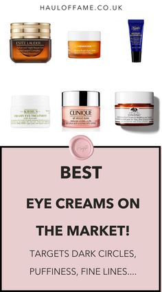 Best Under Eye Cream, Dark Circle Remedies, Minimize Wrinkles, Eye Creme, Health Signs, Eye Brightener, Best Eye Cream, Remove Dark Circles, Eye Creams