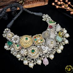 High Quality Brass Statement Short Necklace with silver polishedsilver polishedMetal:-BrassColor:-Multi with white Centre stonepolish:-Silver Statement Shorts, Polish Silver, Short Necklace, Brass Color, Jewelry Care, Jewelry Box, Statement Necklace, Silver Jewelry, Brass