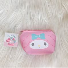 My Melody Mini Pouch, Brand New. Coin Pouch Or You Could Put Chapstick And Headphones In It. Size: H75 X W80 X D50 Please Read Policy Before Buying #Hellokitty #Sanrio #Mymelody #Pouch Light Pink Cute Pink Pouch Coin Purse, Cute Pink Coin Purse With Zipper, Cute Pink Coin Purse, Cute Pink Coin Purse For Personal Use, Cute Pink Coin Purse With Zipper Closure, Sanrio Mymelody, Sanrio Accessories, Sanrio Pink, Hello Kitty Keychain