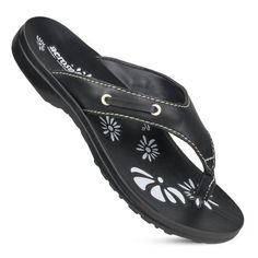 Aerosoft womens summer sandals are known to ace the look by giving an edge to the appearance. These womens support sandals are designed for adults with better arch support to combat foot pain. You will find these comfortable ladies thong sandals supportive even when you are in a rush. The lightweight feel and easy-to-wear style of the womens summer flip flop bless feet with a suitable walk. Pick water sandals for women for casual beach parties for ease. Females with medium arch support should bu Slip-on Flip Flops For Outdoor, Outdoor Open Toe Slippers, Black Toe Post Sandals With Arch Support, Black Toe Post Sandals For Outdoor, Black Slippers With Arch Support, Black Beach Slippers With Arch Support, Black Sandals For Outdoor, Arch Support Sandals Woman, Arch Support Sandals