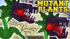 some plants that are in minecraft with the words mutant plants on them and an image of