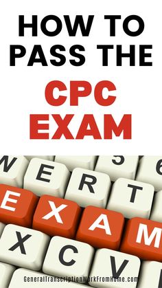 a computer keyboard with the words how to pass the ccp exam