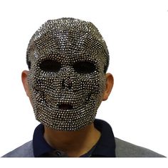 Rhinestone Skull, Plastic Mask, Skull Mask, Skull Face, A Skull, Party Stores, Face Cover, Skeleton, Halloween Face Makeup