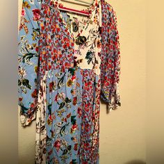 Umgee Size Large Dress Nwot. Make Me An Offer. Umgee Dress, Large Dress, Make Me An Offer, Blue Yellow, Colorful Dresses, Color Blue, Womens Dresses, Yellow, Women Shopping