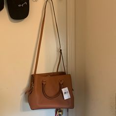 Warm Cognac Shoulder/ Crossbody Bag With Adjustable Strap. 3 Spacious Compartments. Never Used! Trendy Tan Office Bags, Tan Satchel With Removable Pouch For Office, Brown Crossbody Satchel For Shopping, Tan Double Handle Satchel For Office, Tan Satchel With Detachable Strap For Everyday Use, Kate Spade Leather Shoulder Bag With Handles, Kate Spade Leather Shoulder Bag, Tan Crossbody Office Bag, Versatile Kate Spade Shopping Bag