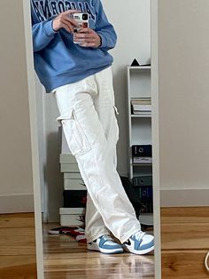 Blue Streetwear Outfit Men, Modern Outfits Men, University Blue Jordans Outfit, Blue Shoes Outfit Men, Blue Sneakers Outfit Men, Blue Male Outfit, Mens Outfits Blue, Blue Streetwear Outfit, Blue Jordans Outfit