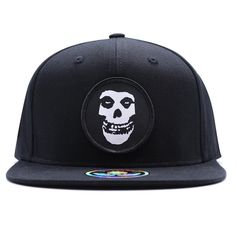 PRICES MAY VARY. Material Excellence: Crafted from 100% cotton, our Snapback hats by Pins & Bones boast the highest quality fabric, ensuring comfort and durability for everyday wear. Universal Fit: Embrace versatility with our one size fits all Snapback hats. Whether you have a petite or larger head, Pins & Bones ensures a perfect fit, making these hats suitable for everyone. Signature Style: Elevate your look with the iconic Flat bill design of our Snapback hats. Pins & Bones brings a touch of Crimson Ghost, Bill Design, Ghost Hat, Gothic Mode, Rock Hat, Head Pins, Contemporary Fashion, Alternative Fashion, Punk Rock