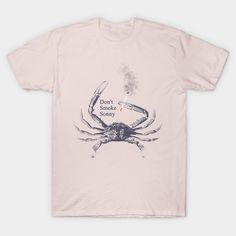 A hypocritical crab -- Choose from our vast selection of Crewneck and V-Neck T-Shirts to match with your favorite design to make the perfect custom graphic T-Shirt. Pick your favorite: Classic, Relaxed Fit, V-Neck, Tri-Blend, Dolman Extra Soft Tri-Blend, Slouchy V-Neck, Slouchy, Premium, Heavyweight, Curvy, Ringer, and Curvy V-Neck. Customize your color! For men and women. Crab T Shirts, Crab Shirt, Coat Design, Crab, V Neck T Shirt, Graphic T Shirt, Relaxed Fit, Crew Neck, Men And Women