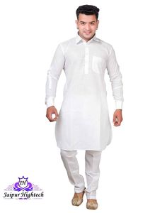 Plain Kurta, Party Wear Kurta, Kurta Cotton, Kurta Men, Cotton Wedding, Indian Kurta, Ethnic Looks, Kurta Pajama, Cotton Kurta