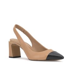 Vince Camuto-Hamden Pump The Hamden pump from Vince Camuto offers timeless elegance to your look. A pointy cap toe gives a glossy touch to the slingback pump, elevated by a matching tapered heel. Classic Formal Slingback Pumps With Contrasting Heel, Classic Slingback Pumps With Contrasting Heel, Classic High Heel Slingback Pumps With Contrasting Counter, Classic Slingback Pumps With Contrasting Heel For Office, Office Slingback Heels With Contrasting Heel Counter, Closed Toe Slingback Pumps With Sculpted Heel For Work, Slingback Pumps With Sculpted Heel For Work, Formal Slingback Pumps With Contrasting Heel And Ankle Strap, Closed Toe Slingback Pumps With Contrasting Heel For Work