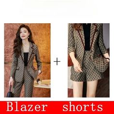 Farbe: Blazer, Blazer und Hose, Blazer und Shorts; Größe: S, M, L, XL, XXL, XXXL Long Sleeve Sets With Pockets For Office, Office Wear Sets With Pockets And Long Sleeves, Fall Office Wear Sets With Pockets, Spring Office Wear Single-breasted Sets, Two-piece Sets For Workwear In Fall, Long Sleeve Sets For Business Casual In Fall, Business Casual Long Sleeve Sets For Fall, Fall Office Wear Sets, Office Lady Sets For Fall Office Wear