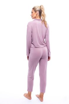 Lezat Pajamas Maggie Modal Lounge Set - Wood Rose Lounge Sets, Sustainable Fabrics, Independent Designers Fashion, Two Piece Pant Set, Soft Fabrics, Fitness Models, Lounge, Fabric