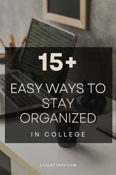 15+ easy ways to stay organized in college College Freshman Survival Kit, Ways To Stay Organized, How To Stay Organized, College Necessities, Freshman Advice, Freshman Tips, Get Your Life Together, College Preparation, Organizational Skills