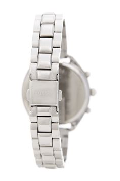 Fossil Women's Land Racer Watch - PitaPats.com Fossil Watch, Fossil Watches, Michael Kors Watch, Silver Watch, Quartz Crystal, Fossil, Bracelet Watch, Silver Tone, Water Resistant