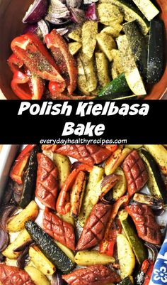 polish kielbasa bake is an easy and delicious side dish