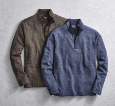 Two are better than one! Shop our end of season sale to save up to 40% on select styles. Cheap Men's Crew Neck Henley, Two Are Better Than One, Affordable Soft-washed Men's Tops, Herringbone Knit, Mens 1/4 Zip, Mens Quarter Zip, Mens 1/4 Zip Sweater, Logo Line, Johnston Murphy