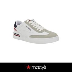 in stock Tommy Hilfiger Casual Sports Sneakers, Tommy Hilfiger Casual Sneakers For Sports, Tommy Hilfiger White Sneakers For Streetwear, White Casual Tommy Hilfiger Sneakers, Casual White Tommy Hilfiger Sneakers, White Sneakers With Branded Insole, White Tommy Hilfiger Sports Sneakers, Tommy Hilfiger White Sneakers With Cushioned Footbed, Tommy Hilfiger White Cushioned Sneakers