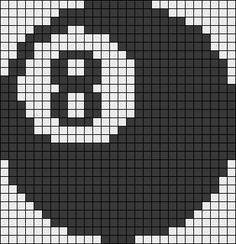 a black and white pixellated image of a smiley face with the letter d in it's center