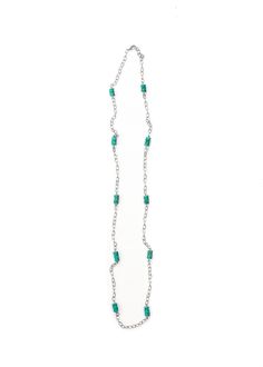 Versatile burnished silver necklace with faux turquoise, perfect for ANY neckline! 36 inches long with toggle clasp closure Faux Navajo Pearl Disc Accents West & Co Nickel, Chrome, and Lead Free Cheap Adjustable Single Strand Turquoise Necklace, Toggle Clasp, Turquoise Necklace, Silver Necklace, Turquoise, Silver