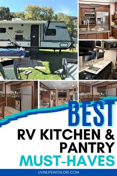 the best rv kitchen and pantry must haves