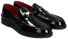 Christian Louboutin Men, Penny Loafers, Black Patent Leather, Boat Shoes, Penny, Patent Leather, Christian Louboutin, Loafers, Collage