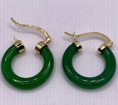 Green Formal Hoop Earrings, Formal Green Hoop Earrings, Modern Green Round Hoop Earrings, Green Pierced Hoop Earrings For Anniversary, Green Hoop Earrings For Anniversary, Green Hoop Earrings, Antique Jade, Custom Wraps, Earrings Antique