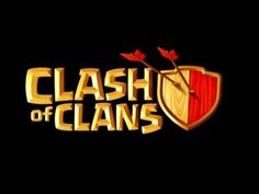 the logo for clash of clans