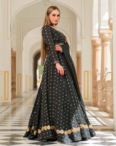 Mesmerizing Black Lehenga Set - www.riafashions.com Fitted Anarkali Sharara With Embroidery, Fitted Anarkali Embroidered Sharara, Fitted Embroidered Anarkali Sharara, Embroidered Fitted Floor-length Palazzo Set, Fitted Designer Palazzo Set With Zari Work, Traditional Fitted Floor-length Palazzo Set, Transitional Floor-length Sets With Zari Work, Transitional Season Floor-length Sets With Zari Work, Full Length Designer Lehenga With Zari Work