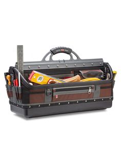 Extra Large Open Top Contractor's Tool Bag Framing Square, Electrician Tool Bag, Rolling Tool Box, Tool Pouches, Van Storage, Boom Lift, Hand Saws, Extension Cords, Tool Box Organization