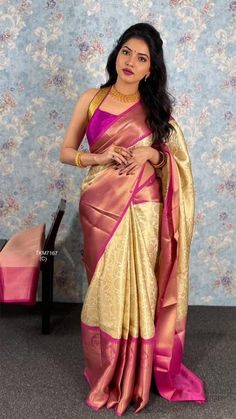 Modern Saree Party Wear, Girls Saree, Saree Party Wear, Cotton Saree Designs, Modern Saree, Cloth Design, Big Fat Indian Wedding, Satin Saree, Bride Jewelry