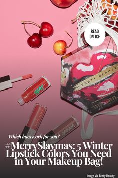 Winter is here, and so are the must-have lipstick shades to complete your holiday look. From bold reds to shimmering golds, we’ve got your makeup bag covered. Which shade will you rock first? 👄✨