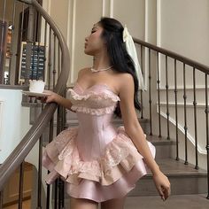 dress to impress divine being 2024 Spring Women's Clothing Dress Elegant Princess Socialite Style Tube Top Sleeveless Party Dress Style Tube Top, Pink Princess Dress, Socialite Style, Sleeveless Party Dress, Evening Party Gowns, Sleeveless Bodycon Dress, Special Dresses, Dress Elegant, Top Sleeveless