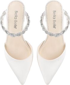 Bella Belle Weslyn Pointed Toe Mule | Nordstrom Elegant Mules With 4-inch Heel And Pointed Toe, Elegant 4-inch Kitten Heels With Single Toe Strap, Elegant Mules With Stacked Heel And Single Toe Strap, White Single Toe Strap Kitten Heels For Formal Occasions, Elegant Party Mules With Sculpted Heel, Elegant Mules With Sculpted Heel And Single Toe Strap, Evening Mules With Stacked Low Heel, Elegant Summer Wedding Mules, Elegant Kitten Heels With Stacked Low Heel