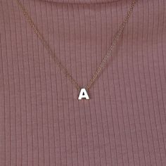 Minimalist Initial Letter A Necklace, Whole alphabet, All letters Petite and simple, block letter A charm made of 14K gold. Necklace comes with 14k gold chain (16inch, 18inch or 20 inch), with lobster clasp. High polish, 5.8mm tall, 6.1mm wide (at the widest point), weights 2g with the chain. All letters of the alphabet are available (please enter your letter above). PROUDLY MADE FROM SCRATCH IN NEW YORK CITY. Please allow 10 business days to complete the order. SKU: P1653VEN Our Pledge: 1. All Letter A Necklace, Milgrain Wedding Ring, Vintage Style Wedding Rings, Gold Pendent, Wedding Band Engraving, All Letters, Engraved Wedding, Silver Wedding Bands, Letter M