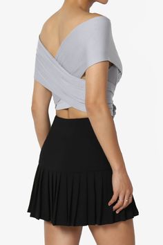 Versatile Fashion Essential: This Multi-Way Convertible Scarf Wrap Top is a must-have for any wardrobe, easily transforming from an off-shoulder blouse to a halter neck or a strapless tie crop top.Crafted from a soft jersey rayon blend, it offers a snug, stretchable fit perfect for a casual day out or a stylish evening look.The lightweight design ensures comfort and ease of care, while the sufficiently long, adjustable features provide versatility for a custom fit.Ideal for summer festivals or b Summer Off-shoulder Top With Built-in Bra, Off-shoulder Top With Built-in Bra For Summer, Evening Crop Top With Built-in Bra For Spring, Versatile Wrap Top For Night Out, Chic Stretch Wrap Top, Versatile Wrap Tops For Summer, Stretch Off-shoulder Top For Summer Evenings, Summer Evening Bandeau Top, Off-shoulder Crop Top For Summer Evenings