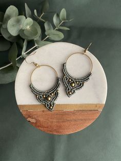 Buy a Geometric Hoop Earrings | Discover a large collection of  handmade macrame jewelry  | Fast shipping with DHL These Geometric Hoop Earrings are 100% handmade,using the art of Macrame. ✅Visit my Home Page: https://www.etsy.com/shop/PlumeriaByNikolTeta    For every piece i create i carefully choose the best materials and the highest quality  of polyester waxed thread. The earrings are lightweight and comfortable to wear with many outfits! Discover more earrings: https://www.etsy.com/shop/Plum Macrame Circle, Carnelian Earrings, Geometric Hoop Earrings, Festival Earrings, Carnelian Jewelry, Boho Macrame, Macrame Earrings, Handmade Macrame, Hippie Jewelry