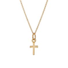 Gold Cross Necklace | Tiny Tags Madi Nelson, Tiny Tags, Gold Cross Necklace, Gold Cross, Diamond Cut, Pave Diamonds, Gold Diamond, Cross Necklace, Gold Filled