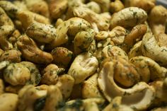 closeup of mushrooms with herbs and seasoning on them