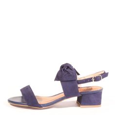 Bambi - Chelsea Crew Blue Wedding Sandals, Wrap Sandals, Wedding Sandals, Feel Pretty, Nubuck Leather, Summer Day, Blue Wedding, Black Label, Black Sandals