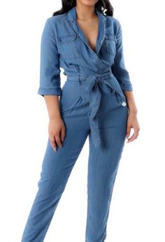 Denim Jumpsuit With Belt S 2-4 M 6-8 L 8-10 Blue Non-stretch Long Sleeve Denim Jumpsuit, Fitted Blue Jumpsuits And Rompers With Pockets, Blue Long Sleeve Denim Jumpsuit, Blue Long Sleeve Non-stretch Denim Jumpsuit, Blue Denim Long Sleeve Jumpsuits And Rompers, Blue Long Sleeve Denim Jumpsuits And Rompers, Chic Blue Denim Jumpsuit With Pockets, Non-stretch Blue Denim Jumpsuits And Rompers, Chic Blue Denim Overalls