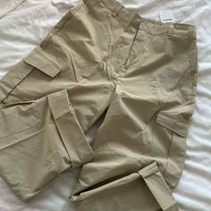 Forever 21 Lightweight Nylon Cargo Pants Size Xl. Water Resistant! Fit Is More Like A M/L. Perfect For Hiking Or At The Beach Or The Lake. Four Patch Pockets. Two Side Pockets. Two Back Faux Pockets. Nwt Perfect Condition. Measurements In Photos. 16.5” Across At Waist 13” Rise 31” Inseam, Can Be Easily Rolled Up Casual Forever 21 Bottoms With Cargo Pockets, Forever 21 Cargo Pants With Pockets For Spring, Forever 21 Straight Leg Bottoms With Pockets, Forever 21 Casual Cargo Pants For Spring, Forever 21 Wide Leg Pants With Pockets, Forever 21 Wide-leg Pants With Pockets, Forever 21 Casual Spring Cargo Pants, Forever 21 Trousers With Pockets, Forever 21 High Waist Bottoms With Pockets