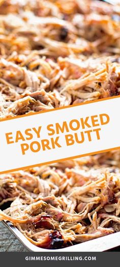 Pulled Pork Smoker Recipes, Smoked Pulled Pork Recipe, Easy Smoker Recipes, Traeger Cooking, Traeger Grill Recipes, Smoked Recipes, Easy Pulled Pork, Pulled Pork Sandwiches, Pork Sandwiches