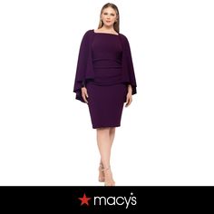 in stock Sheath Dress, Cape, Buy Online, Plus Size