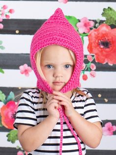 Hot pink pixie elf hat by Two Seaside Babes Pink Pixie, Hospital Outfit, Elf Hat, Cute Photography, Gifts For New Parents, Winter Weather, New Parents, Photography Props, First Photo